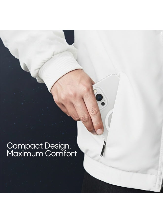 Aztech Original iPhone 16 Pro Max Case with Camera Control Cover TPU Hybrid Series Clear Design with Military Grade Drop Protection Shock Absorbing Air Guard Corners MagSafe Compatible Transparent Back Raised Camera and Screen Edges Slim Lightweight Protective iPhone 16 Pro Max Case - Image 5